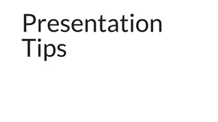Presentation Tips at emaze Presentation