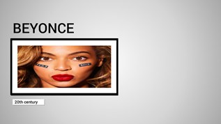 Beyonce at emaze Presentation