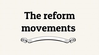 Reform Movements at emaze Presentation