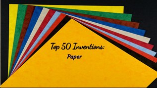 Top 50 Inventions: Paper at emaze Presentation