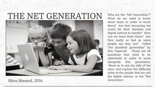 The net Generation at emaze Presentation