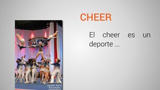 cheer at emaze Presentation