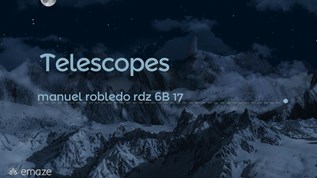 Telescopes at emaze Presentation