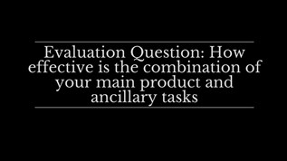 Evaluation Question: at emaze Presentation