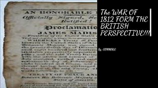 The war of 1812form at emaze Presentation