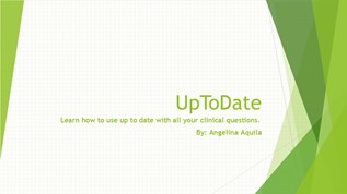 UpToDate at emaze Presentation