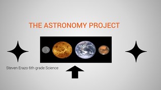 Astronomy project at emaze Presentation