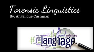 Forensic Linguistics at emaze Presentation