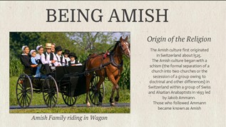 Amish Family at emaze Presentation