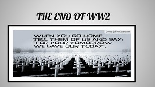 The End Of Ww2 At Emaze Presentation