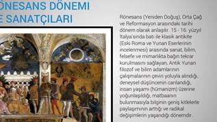 rönesans dönemi ve sanatçıları at emaze Presentation