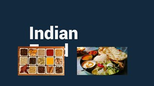 Indian Food At Emaze Presentation