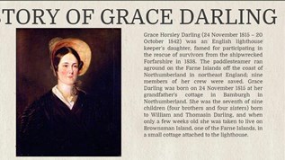 essay on the story of grace darling