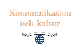 Kommunikation och kultur at emaze Presentation