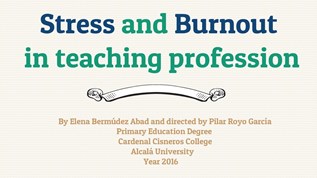 Stress and Burnout in teaching profession at emaze Presentation
