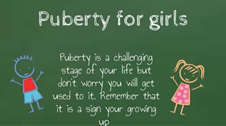Puberty for girls at emaze Presentation