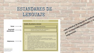 estandares de lenguaje at emaze Presentation