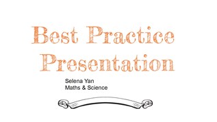 Best Practice at emaze Presentation