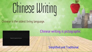 presentation in chinese meaning