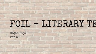 Foil - Literary at emaze Presentation