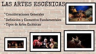 Las artes escenicas at emaze Presentation