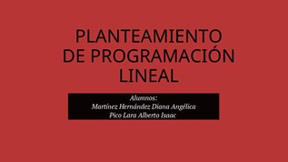Programacion Lineal at emaze Presentation