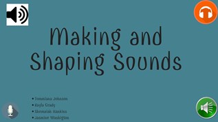 Making and Shaping Sounds at emaze Presentation