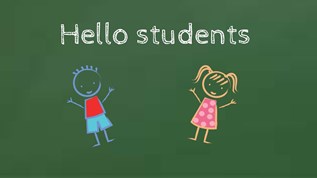 Hello students at emaze Presentation
