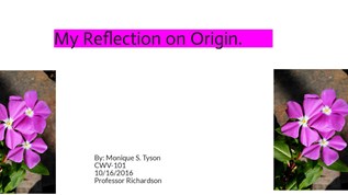 My Reflection on at emaze Presentation