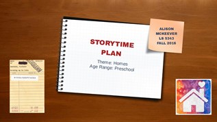 Storytime Plan - Homes (Preschool) at emaze Presentation