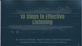 10 Steps to Effective Listening at emaze Presentation