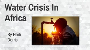 water crisis in africa at emaze Presentation