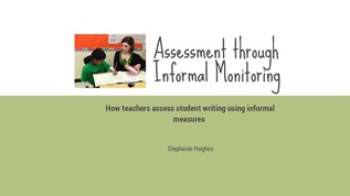 Informal Monitoring at emaze Presentation