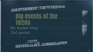 1920s big events at emaze Presentation