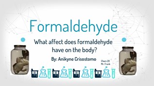 Formaldehyde Presentation at emaze Presentation