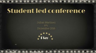 Student led conference at emaze Presentation