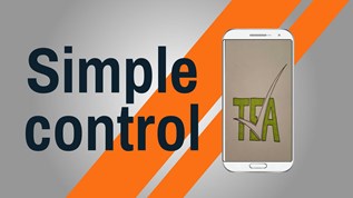 Simple control at emaze Presentation