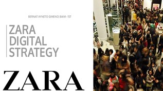 ZARA DIGITAL STRATEGY at emaze Presentation