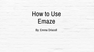 How to Use Emaze at emaze Presentation