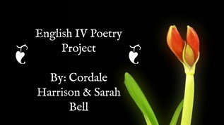 English IV Poetry at emaze Presentation