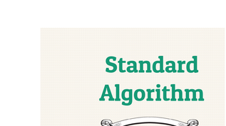 Standard Algorithm Lesson 1 at emaze Presentation