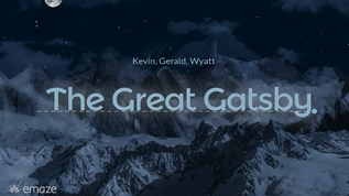 The Great Gatsby at emaze Presentation