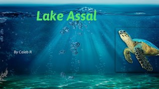 Lake Assal at emaze Presentation