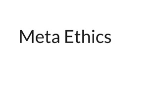 Meta Ethics at emaze Presentation