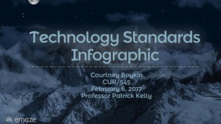 Technology Standards Infographic at emaze Presentation