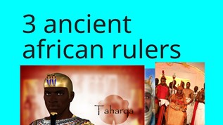 3 ancient african at emaze Presentation