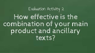 Evaluation Activity 2 at emaze Presentation