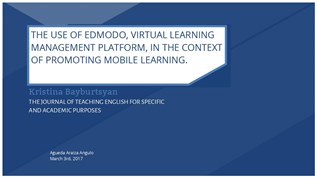 Edmodo at emaze Presentation