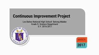 Project i-LEARN Science at emaze Presentation