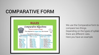 COMPARATIVE FORM La Mitjana At Emaze Presentation